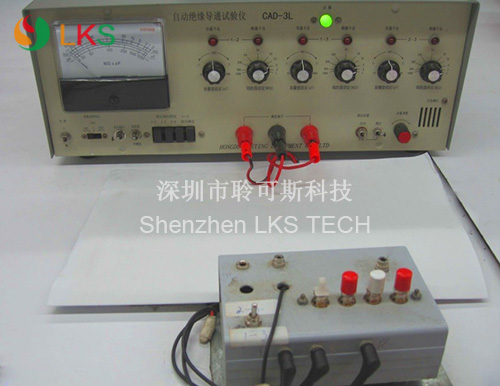 Automatic insulation conduction tester